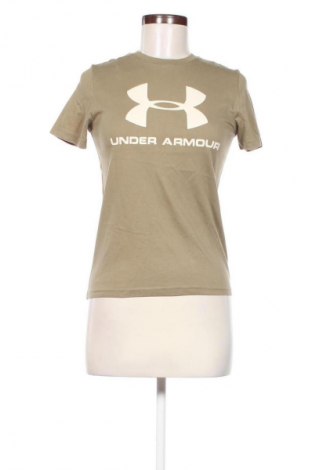 Damski T-shirt Under Armour, Rozmiar M, Kolor Zielony, Cena 36,99 zł