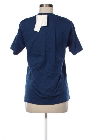 Дамска тениска Uniqlo, Размер M, Цвят Син, Цена 41,99 лв.
