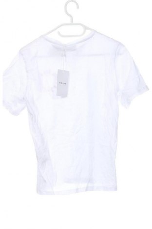 Damen T-Shirt VILA, Größe XS, Farbe Weiß, Preis 21,99 €