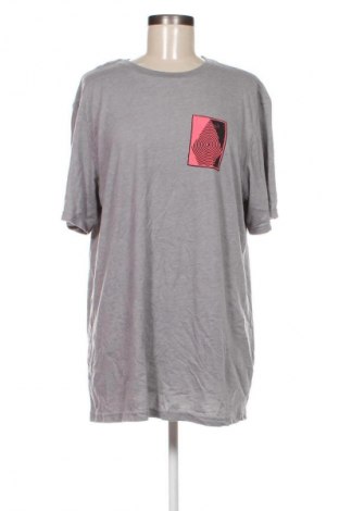 Дамска тениска Volcom, Размер XL, Цвят Сив, Цена 27,99 лв.
