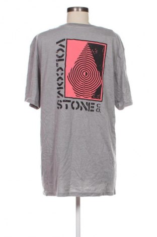 Дамска тениска Volcom, Размер XL, Цвят Сив, Цена 27,99 лв.