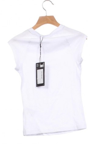 Γυναικείο t-shirt Weekday, Μέγεθος XS, Χρώμα Λευκό, Τιμή 15,99 €