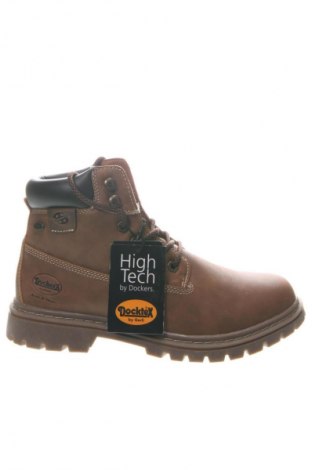 Damskie botki Dockers by Gerli, Rozmiar 41, Kolor Brązowy, Cena 459,99 zł