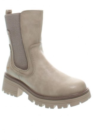 Damen Stiefeletten Mustang, Größe 39, Farbe Beige, Preis 119,99 €