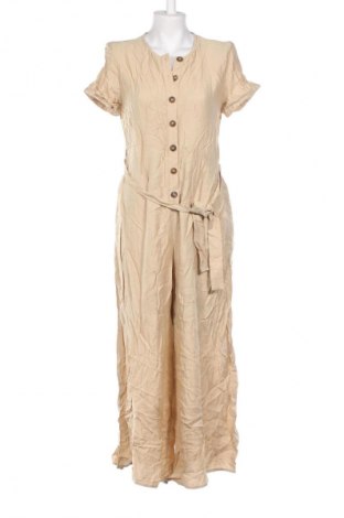 Langer Damen-Overall Feather+Noise, Größe S, Farbe Beige, Preis 30,99 €