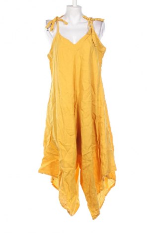 Langer Damen-Overall Made In Italy, Größe L, Farbe Gelb, Preis € 24,55