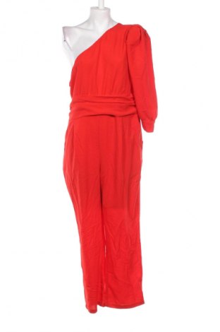 Salopetă lungă de damă SHEIN, Mărime XL, Culoare Roșu, Preț 163,99 Lei