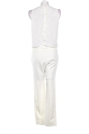 Salopetă lungă de damă Stradivarius, Mărime M, Culoare Alb, Preț 94,99 Lei