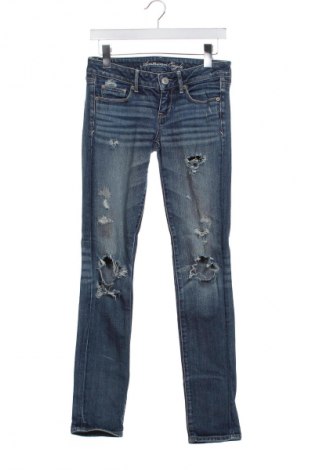Damskie jeansy American Eagle, Rozmiar M, Kolor Niebieski, Cena 94,25 zł