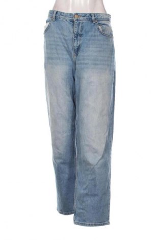 Damskie jeansy Bershka, Rozmiar L, Kolor Niebieski, Cena 150,99 zł