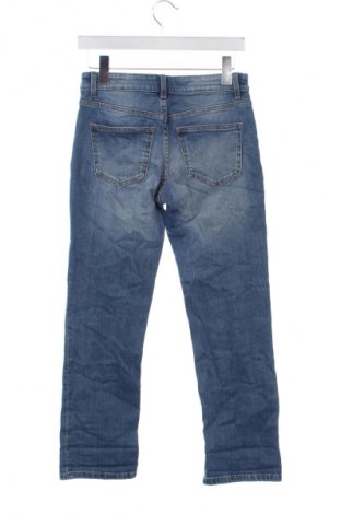Blugi de femei Bershka, Mărime XS, Culoare Albastru, Preț 98,99 Lei