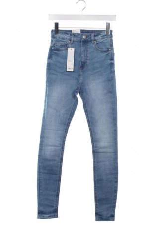 Damskie jeansy Edc By Esprit, Rozmiar XS, Kolor Niebieski, Cena 305,99 zł