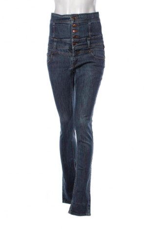 Дамски дънки Gina Jeans, Размер M, Цвят Син, Цена 26,99 лв.