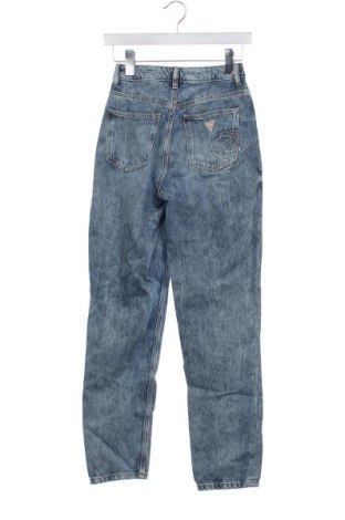 Damskie jeansy Guess, Rozmiar XS, Kolor Niebieski, Cena 85,99 zł