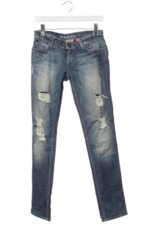 Damskie jeansy Guess, Rozmiar S, Kolor Niebieski, Cena 245,99 zł