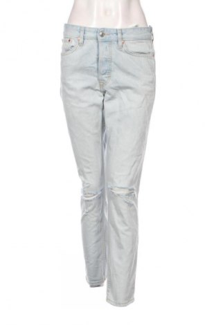 Blugi de femei H&M, Mărime M, Culoare Albastru, Preț 98,99 Lei