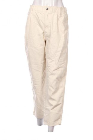 Damskie jeansy H&M, Rozmiar XL, Kolor Beżowy, Cena 150,99 zł