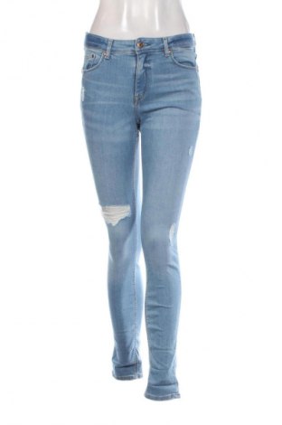 Damskie jeansy H&M, Rozmiar S, Kolor Niebieski, Cena 95,99 zł