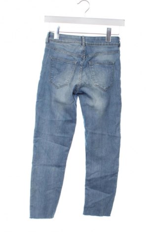 Дамски дънки H&M Divided, Размер XS, Цвят Син, Цена 29,99 лв.