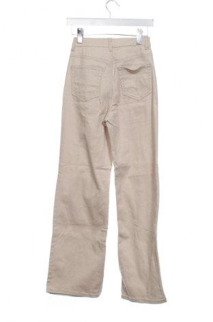 Damskie jeansy H&M Divided, Rozmiar XS, Kolor Beżowy, Cena 38,99 zł