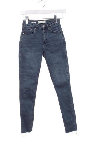 Blugi de femei Mango, Mărime XXS, Culoare Albastru, Preț 89,47 Lei