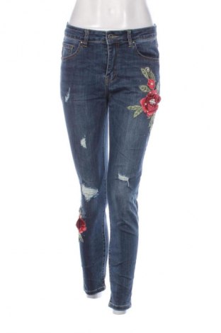 Damskie jeansy Miss Bonbon, Rozmiar L, Kolor Niebieski, Cena 95,99 zł