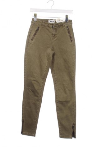 Damskie jeansy ONLY, Rozmiar XS, Kolor Zielony, Cena 252,99 zł