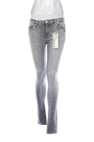 Damskie jeansy ONLY, Rozmiar S, Kolor Szary, Cena 252,99 zł