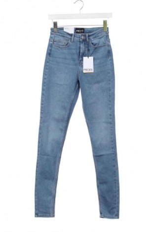 Blugi de femei Pieces, Mărime S, Culoare Albastru, Preț 261,99 Lei