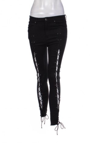 Dámske džínsy  Pull&Bear, Veľkosť M, Farba Čierna, Cena  24,30 €