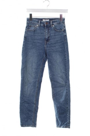 Blugi de femei Pull&Bear, Mărime XS, Culoare Albastru, Preț 98,99 Lei