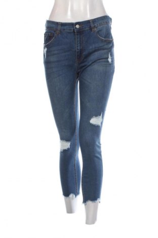 Blugi de femei Pull&Bear, Mărime L, Culoare Albastru, Preț 98,99 Lei