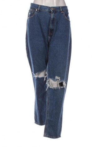Γυναικείο Τζίν Pull&Bear, Μέγεθος XL, Χρώμα Μπλέ, Τιμή 14,77 €