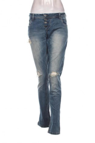 Damskie jeansy Rock Angel, Rozmiar XL, Kolor Niebieski, Cena 95,99 zł