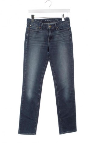 Blugi de femei Signature By Levi Strauss & Co, Mărime M, Culoare Albastru, Preț 60,99 Lei