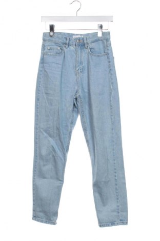 Damskie jeansy Sinsay, Rozmiar XS, Kolor Niebieski, Cena 35,99 zł