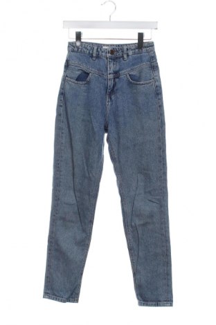 Blugi de femei Stradivarius, Mărime XS, Culoare Albastru, Preț 76,70 Lei