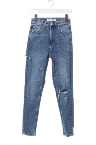 Damskie jeansy Stradivarius, Rozmiar S, Kolor Niebieski, Cena 38,99 zł