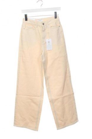 Blugi de femei VILA, Mărime XS, Culoare Ecru, Preț 261,99 Lei