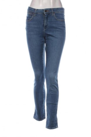 Damskie jeansy Wrangler, Rozmiar L, Kolor Niebieski, Cena 92,99 zł