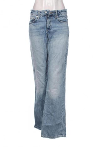 Blugi de femei Zara, Mărime S, Culoare Albastru, Preț 91,99 Lei