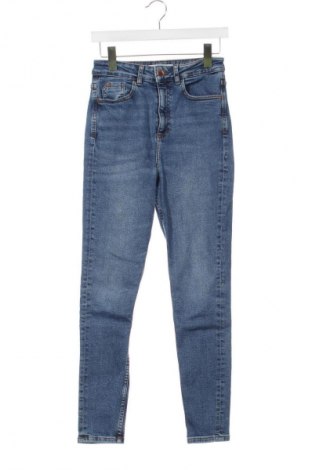 Dámske džínsy  Zara, Veľkosť S, Farba Modrá, Cena  15,39 €
