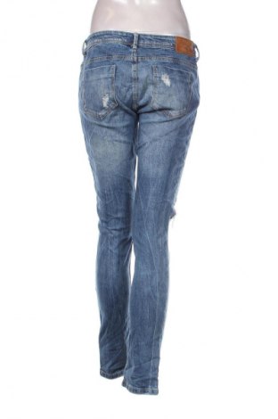 Damskie jeansy Zara, Rozmiar M, Kolor Niebieski, Cena 88,99 zł