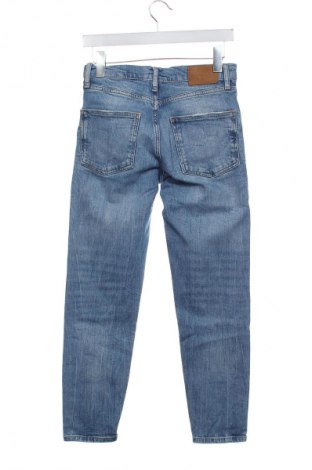 Дамски дънки Zara, Размер XS, Цвят Син, Цена 45,05 лв.