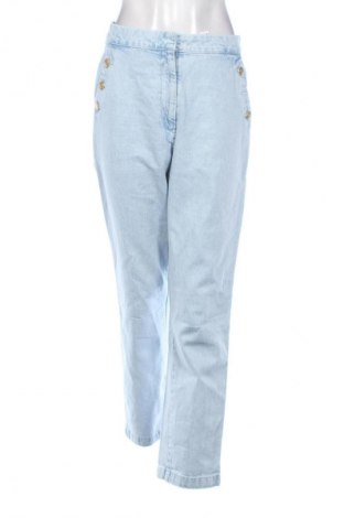 Дамски дънки Zara, Размер L, Цвят Син, Цена 18,99 лв.