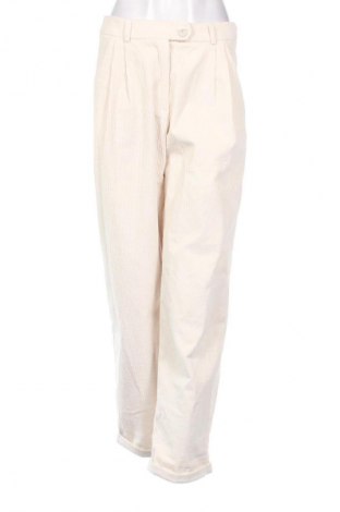 Damskie sztruksy Unbranded, Rozmiar M, Kolor ecru, Cena 60,99 zł