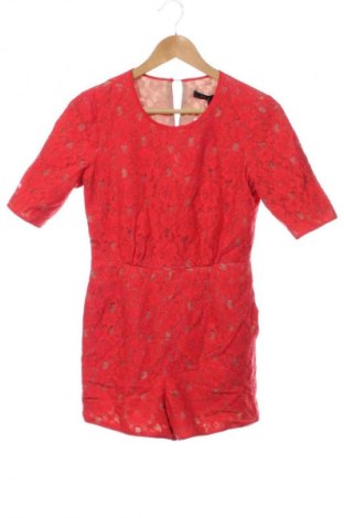 Damski krótki kombinezon BCBG Max Azria, Rozmiar XS, Kolor Czerwony, Cena 338,99 zł