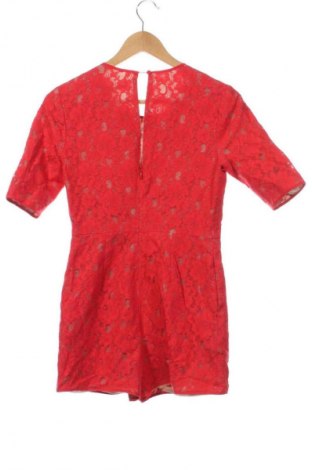 Damski krótki kombinezon BCBG Max Azria, Rozmiar XS, Kolor Czerwony, Cena 338,99 zł
