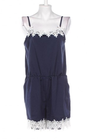Kurzer Damenoverall Finejo, Größe XL, Farbe Blau, Preis € 20,00