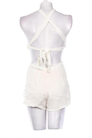 Kurzer Damenoverall Forever 21, Größe M, Farbe Weiß, Preis 18,99 €